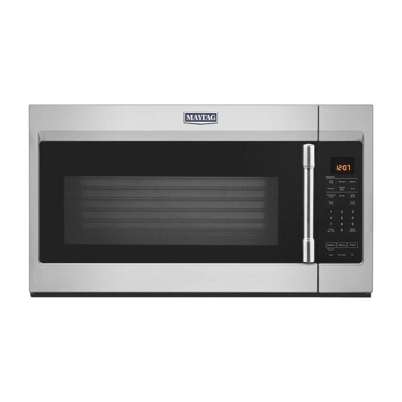 Maytag Over-the-Range Microwave with Dual Crisp feature – 1.9 cu. ft.