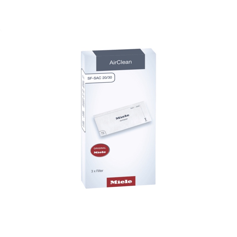 Miele SFSAC2030 Sf Sac 20/30 – Airclean Filter Effective Filtration For Everyday Needs.