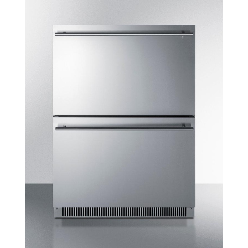 Summit ADFD2D24 24″ Wide 2-Drawer All-Freezer, Ada Compliant