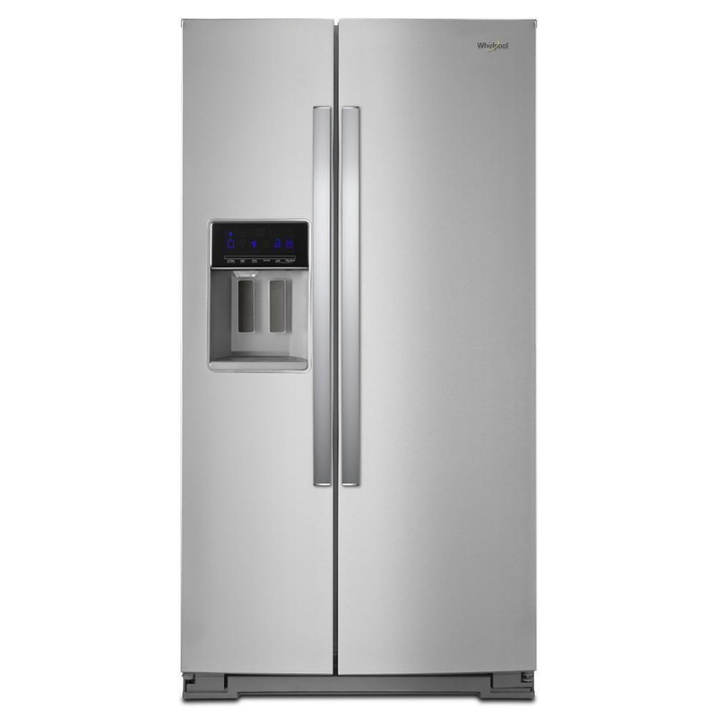 Whirlpool WRS571CIHZ 36-inch Wide Counter Depth Side-by-Side Refrigerator – 21 cu. ft.
