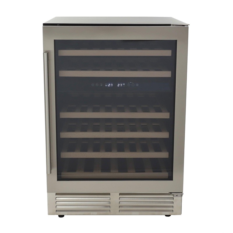 Avanti WCD46DZ3S 43 Bottle Designer Series Dual-Zone Wine Cooler