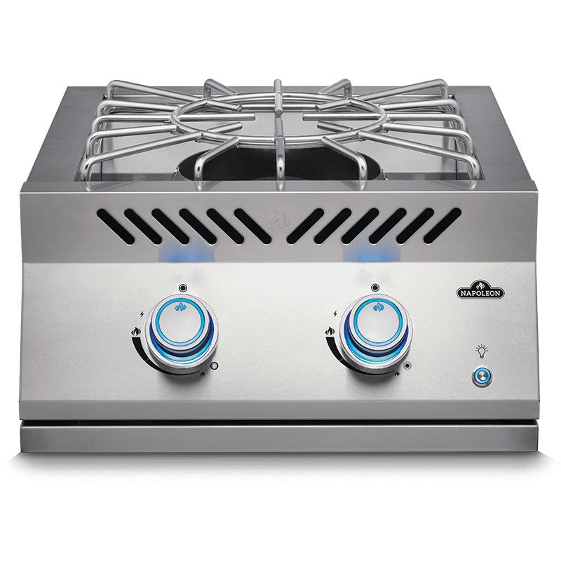 Napoleon Bbq BIB18PBNSS Built-In 700 Series Power Burner With Stainless Steel Cover , Stainless Steel , Natural Gas
