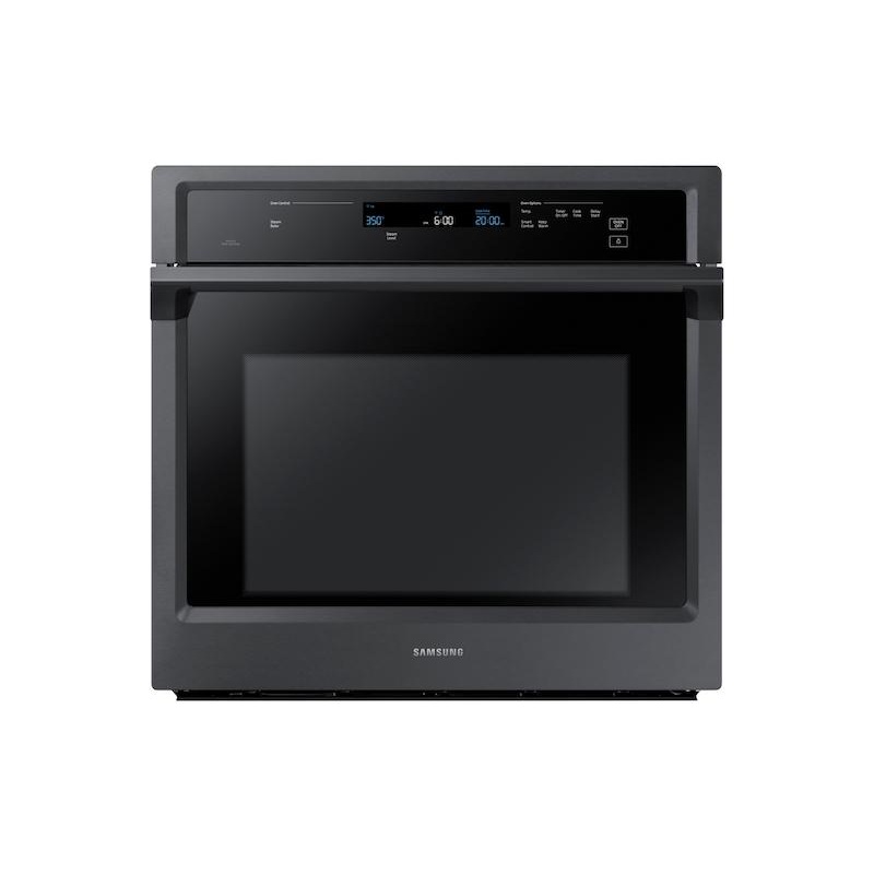 Samsung NV51K6650SG 30″ Smart Single Electric Wall Oven with Steam Cook in Black Stainless Steel