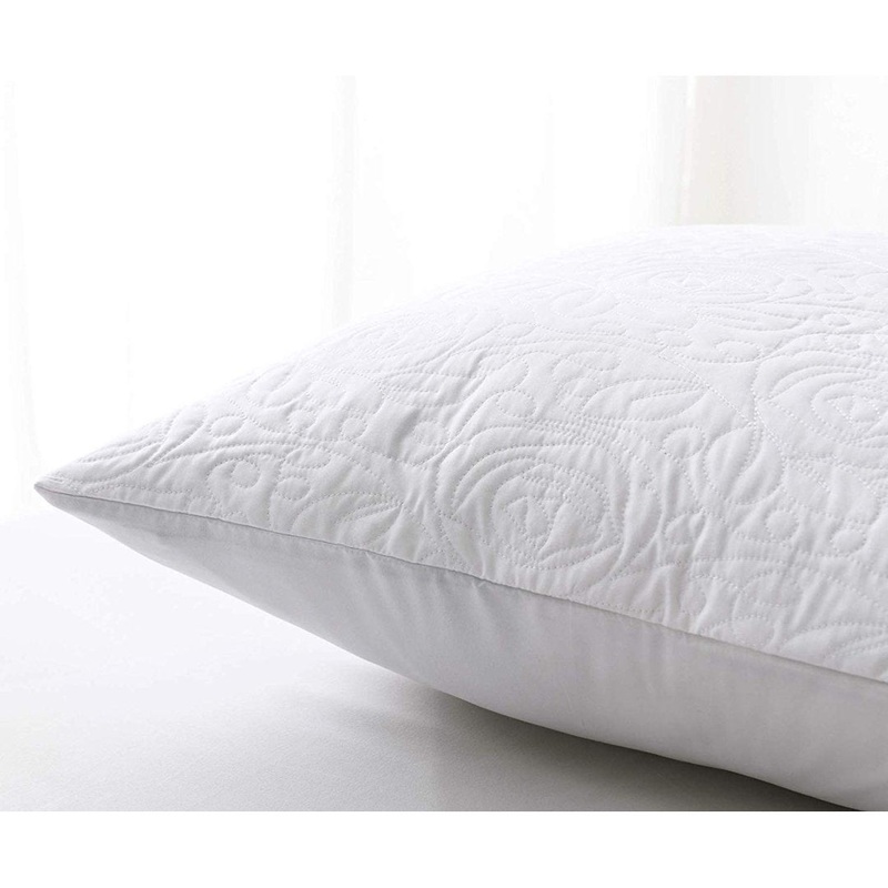 Square Pillow Cover MarCielo Color: White Size: 16″ x 16″