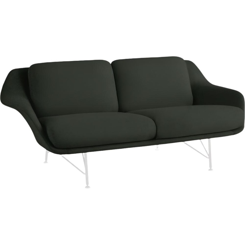 Striad Two Seater Low-Back Sofa