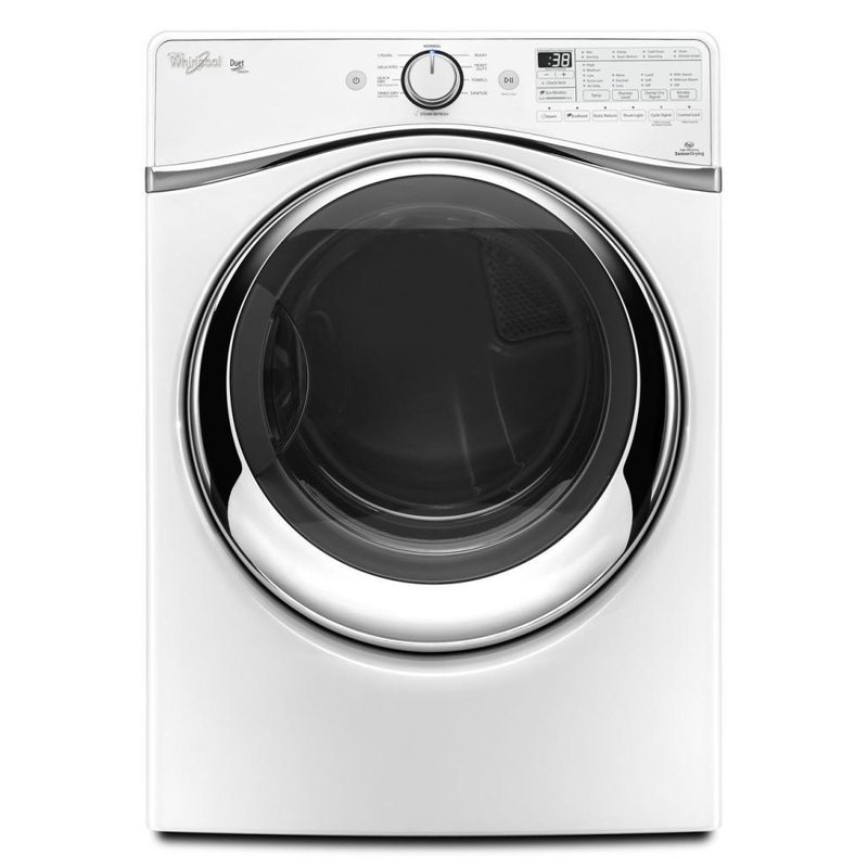Whirlpool WED97HEDU 7.3 cu. ft. Duet Front Load Electric Steam Dryer with ENERGY STAR Qualification