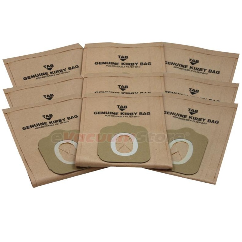 Kirby Heritage I Vacuum Bags Style NO. 2 Genuine – 9 Pack