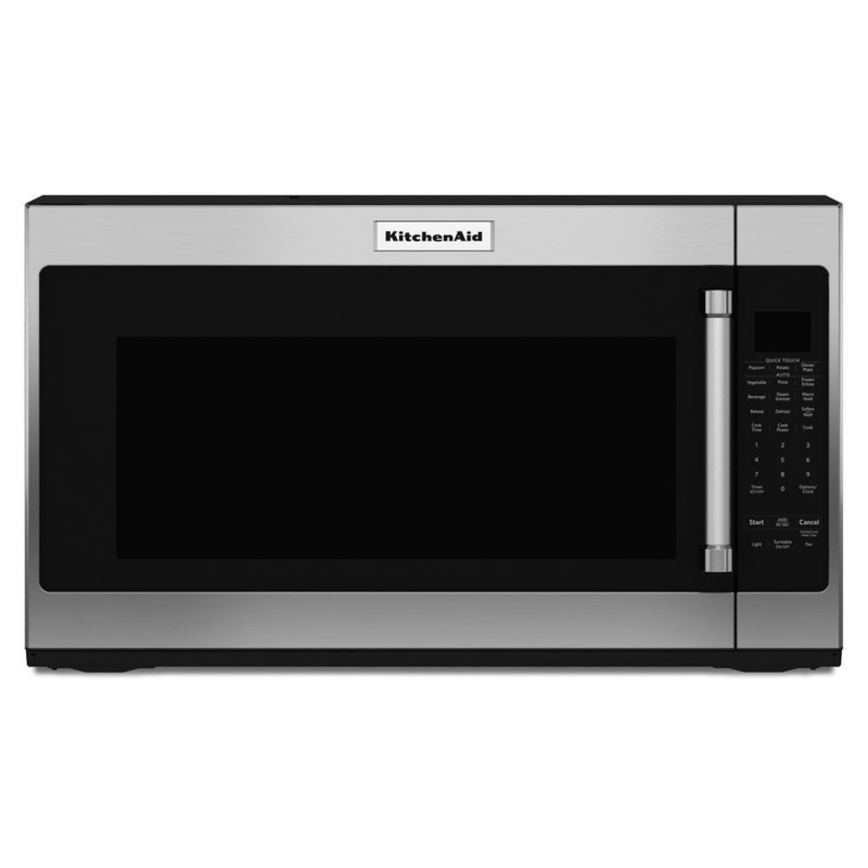 Kitchenaid KMHS120ESS 30″ 1000-Watt Microwave Hood Combination