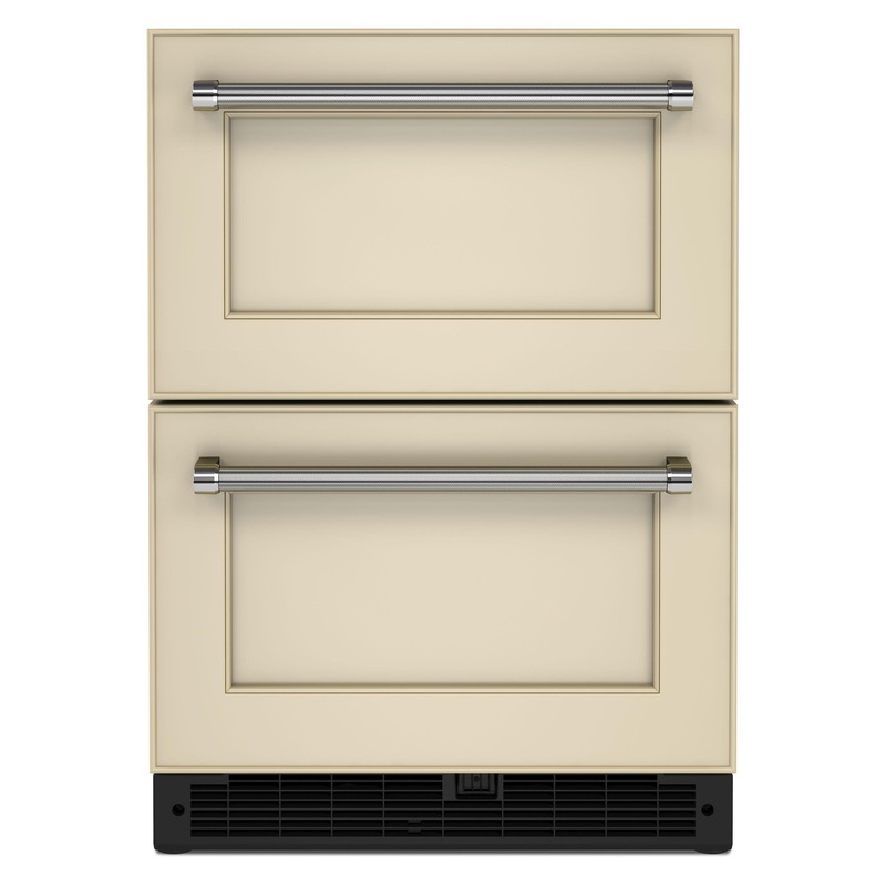 Kitchenaid KUDR204KPA 24″ Panel-Ready Undercounter Double-Drawer Refrigerator – Panel Ready Pa