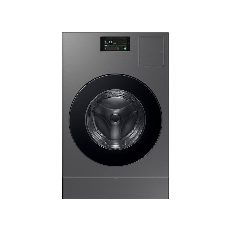 Samsung WD53DBA900HZ 5.3 cu. ft. Bespoke AI Laundry Ventless Heat Pump Dryer Combo All-in-One Ultra Capacity Washer with AI Home in Dark Steel