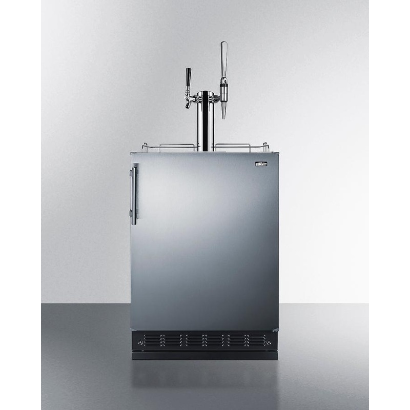 Summit SBC7BRSCM2 24″ Wide Cold Brew/nitro Coffee Kegerator