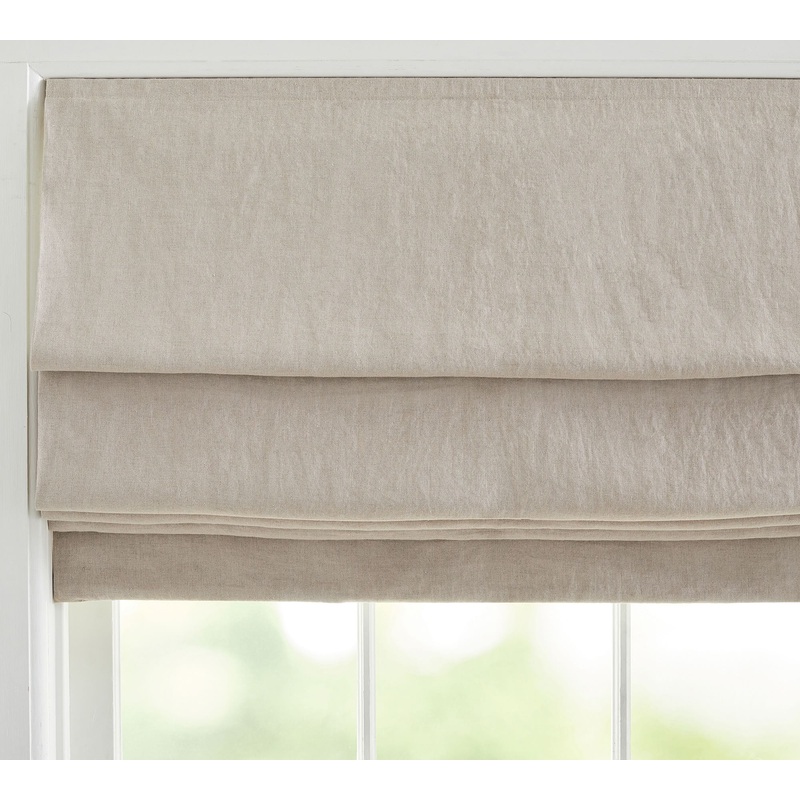 Belgian Flax Linen Blackout Shade 44