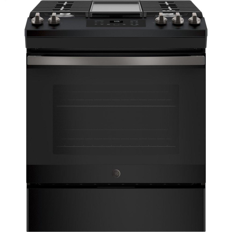 JGSS66FELDS GE 30″ Slide-In Front Control Gas Range