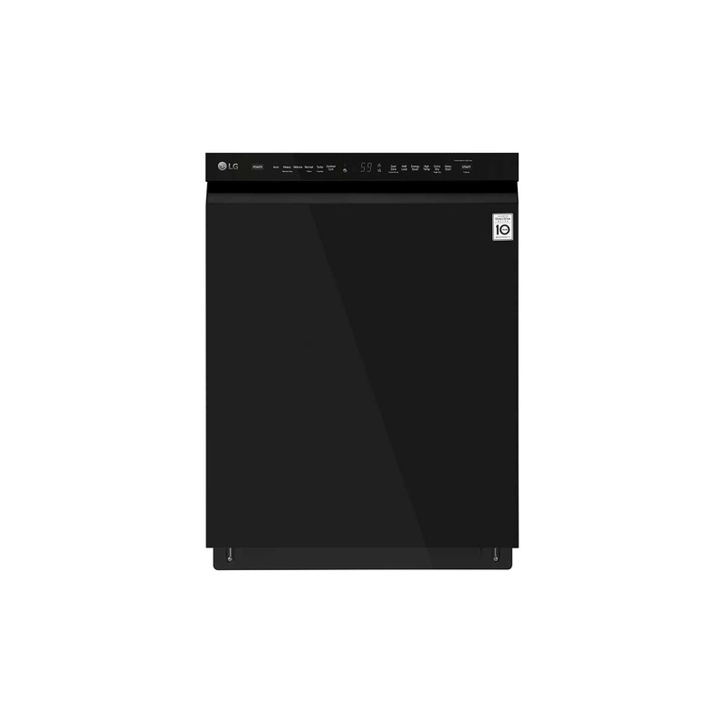 Lg LDF5545BB Front Control Dishwasher with QuadWash and EasyRack Plus