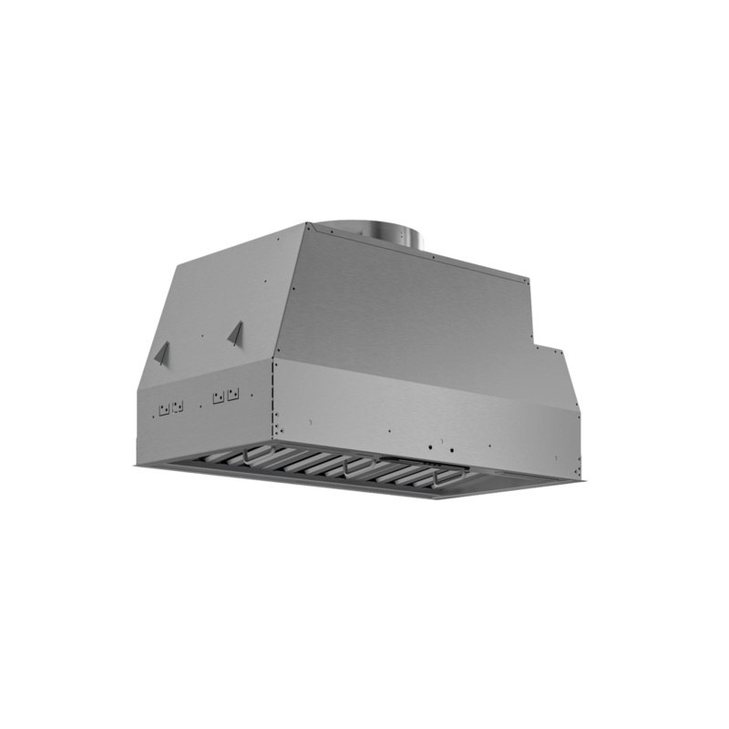 Best Range Hoods HBN223012SS 30-Inch Built-In Range Hood With True Iq Blower System, 1240 Truecfm, Stainless Steel (Hbn22 Series)