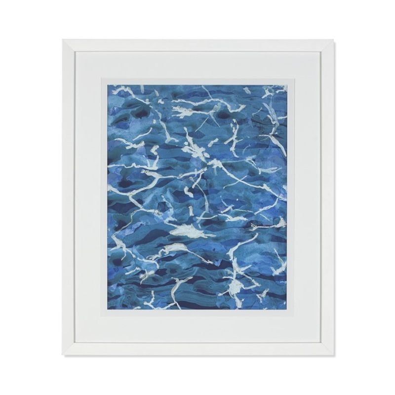Crashing Waves Series IV With Framed