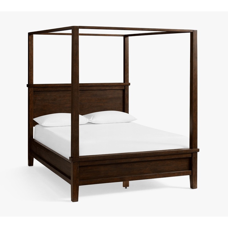 Farmhouse Canopy Bed-King