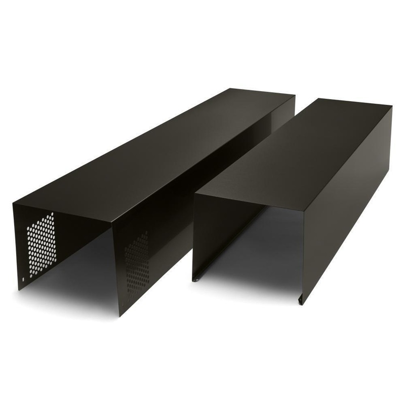 Wall Hood Chimney Extension Kit – Black Stainless Steel