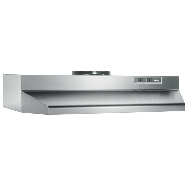 424204 Broan 42-Inch Under-Cabinet Range Hood, Stainless Steel