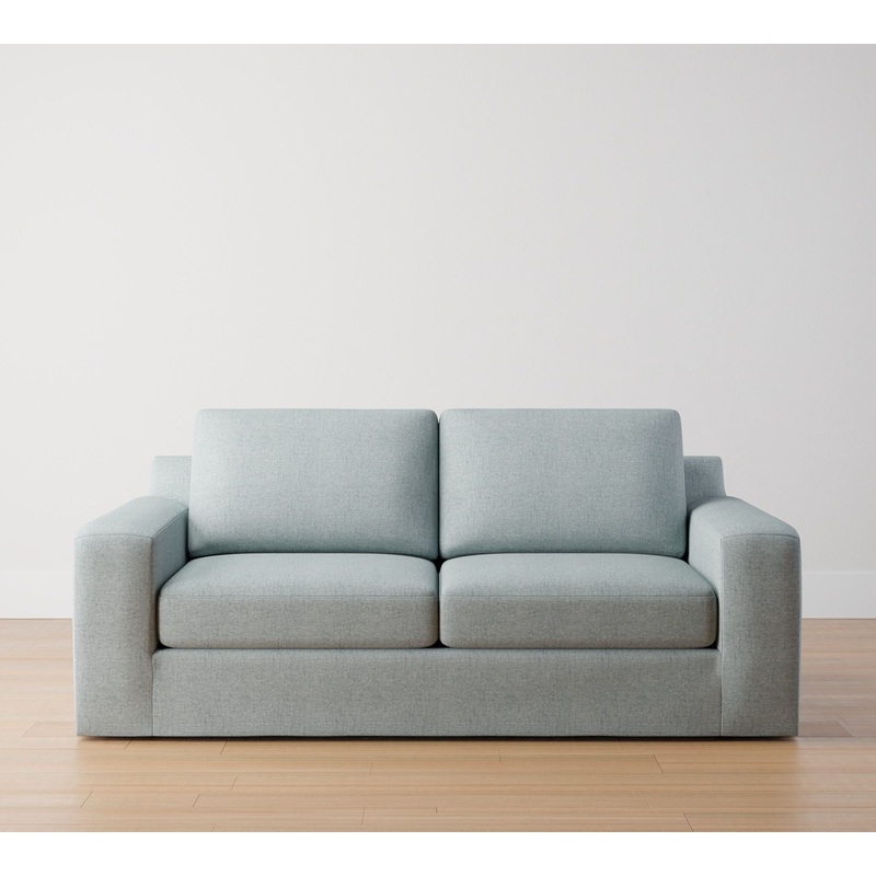 Big Sur Square Arm Slipcovered Sofa 82″