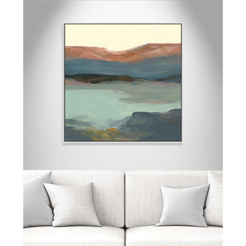 Rolling Bluffs by Carol Robinson – Painting Print Joss & Main Size: 37.5″ H x 37.5″ W x 2″ D Format: White Framed Canvas