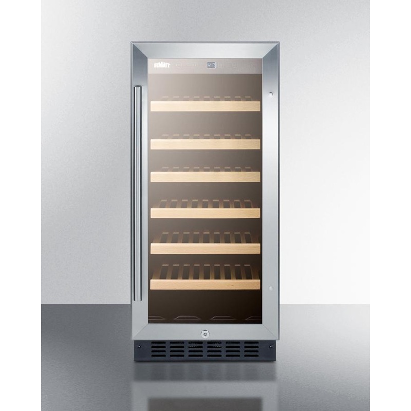 Summit SWC1535BCSS 15″ Wide Built-in Wine Cellar