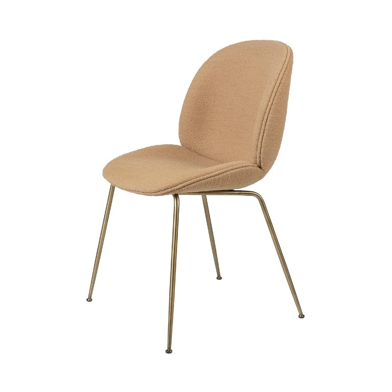 Beetle Dining Chair with Conic Base – Fully Upholstered