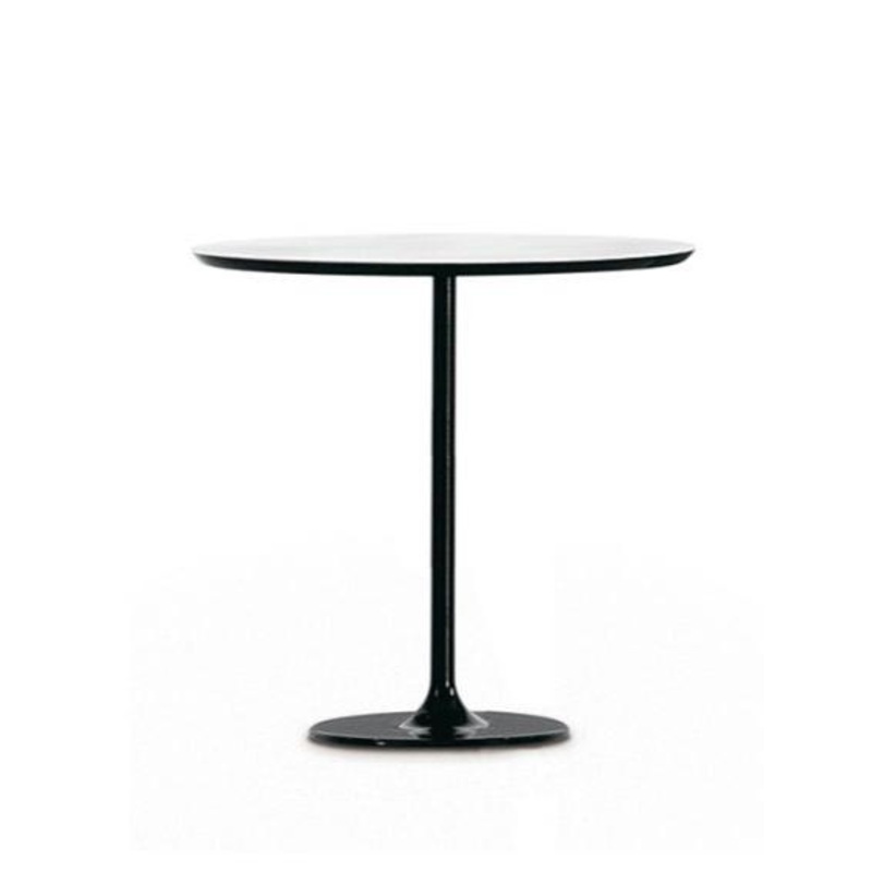 Dizzie Low Table with Steel Oval Base