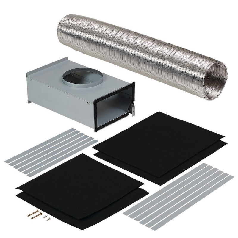 Broan ARKEW43 Optional Recirculation Kit For Ductless Installation Of Ew43 Series Chimney Range Hoods