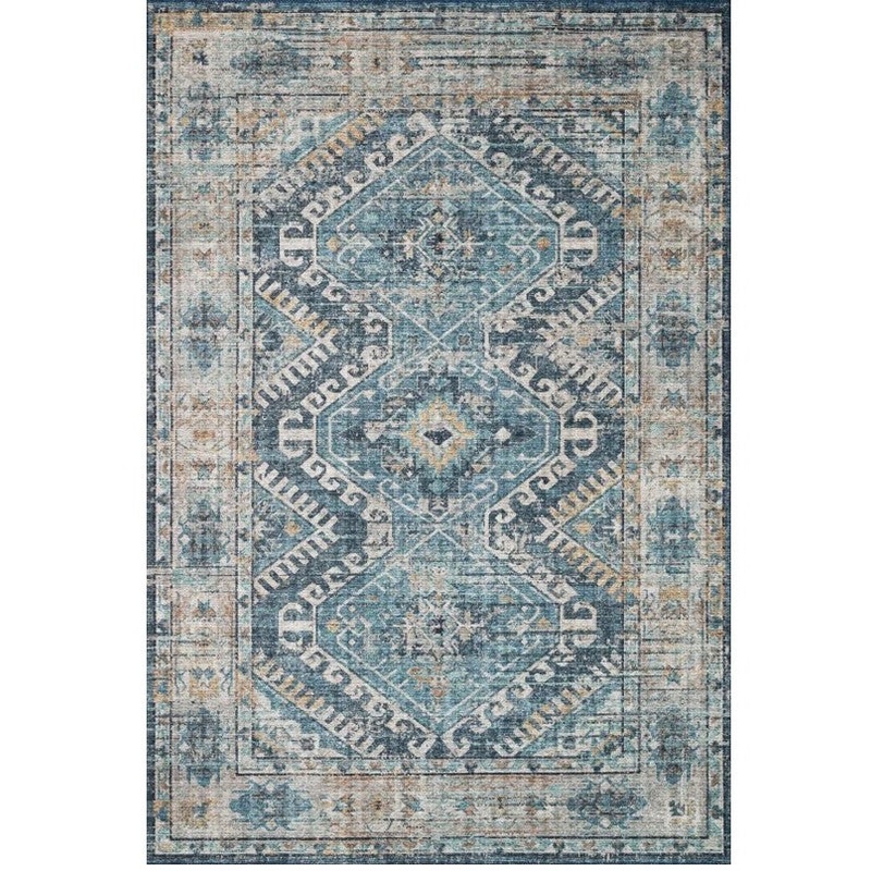 Gelo Performance DenimNatural Rug