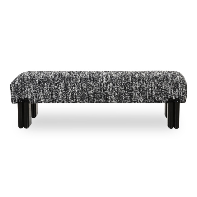 Modern Contrast Bench: A Fusion of Style & Comfort