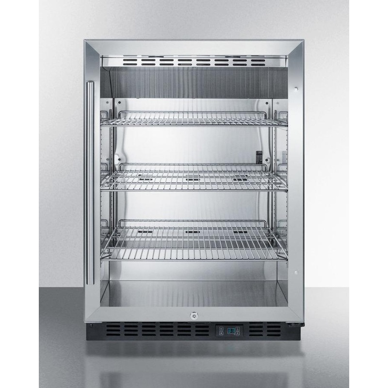 Summit SCR610BLCSS 24″ Wide Built-in Beverage Center