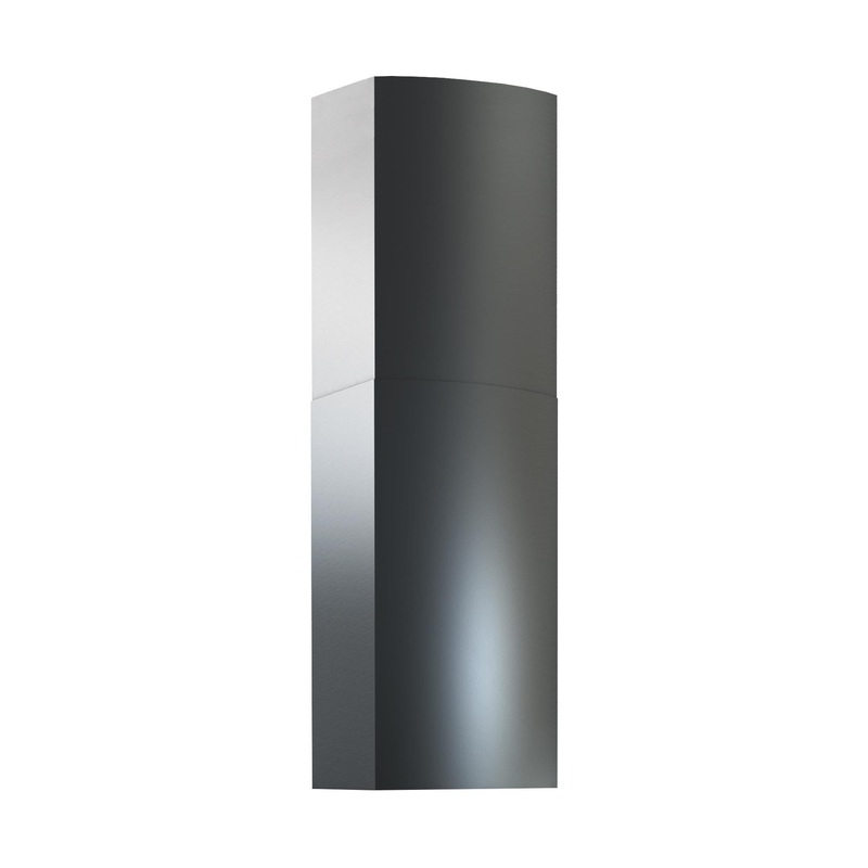 Zephyr Z1C01SABS Duct Cover Extension, ZSA, 12′, Black SS