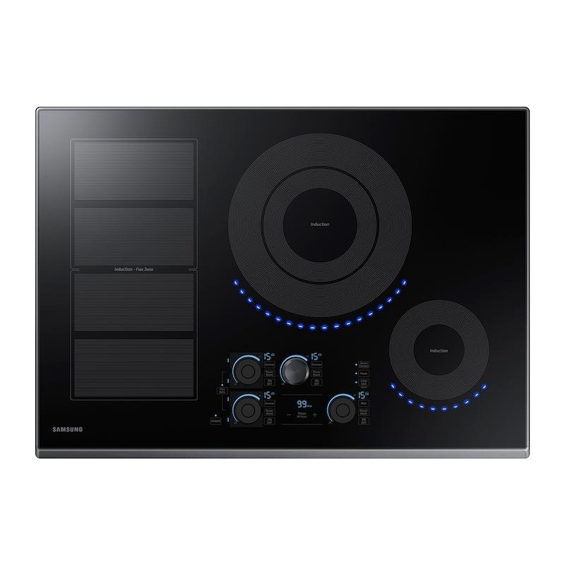 30″ Smart Induction Cooktop in Black Stainless Steel