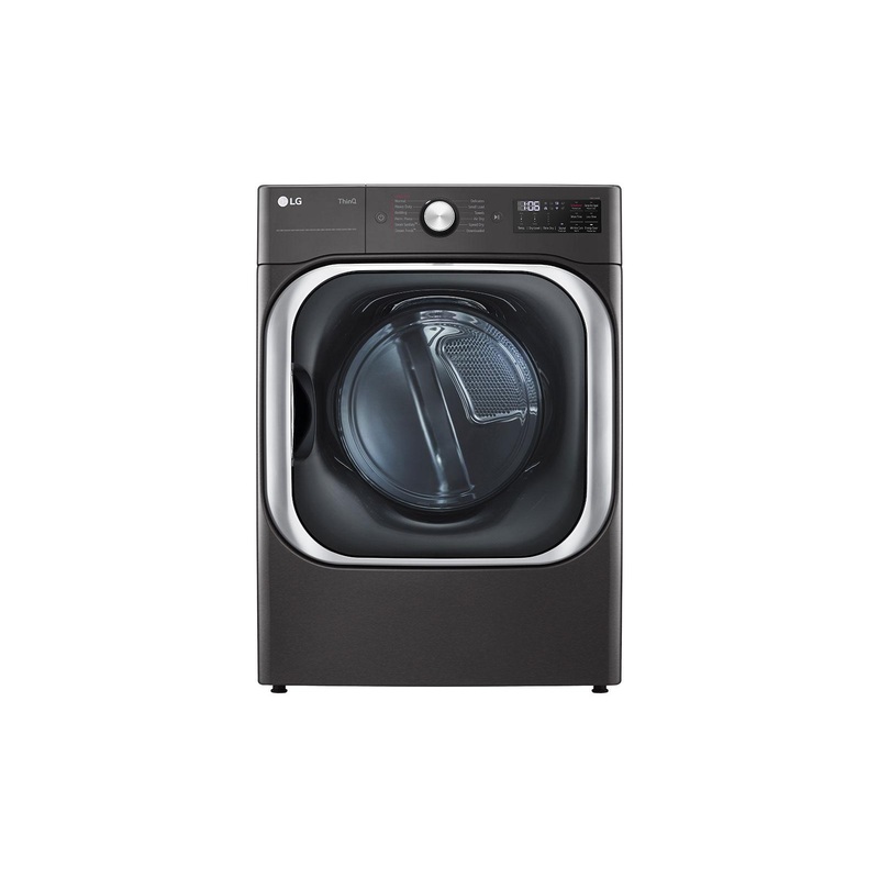 Lg DLGX8901B 9.0 cu. ft. Mega Capacity Smart wi-fi Enabled Front Load Gas Dryer with TurboSteam and Built-In Intelligence