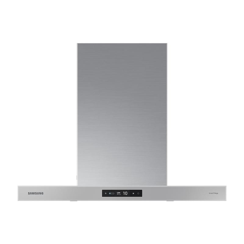 Samsung NK30CB700WCGAA 30″ Bespoke Smart Wall Mount Hood with LCD Display in Clean Grey