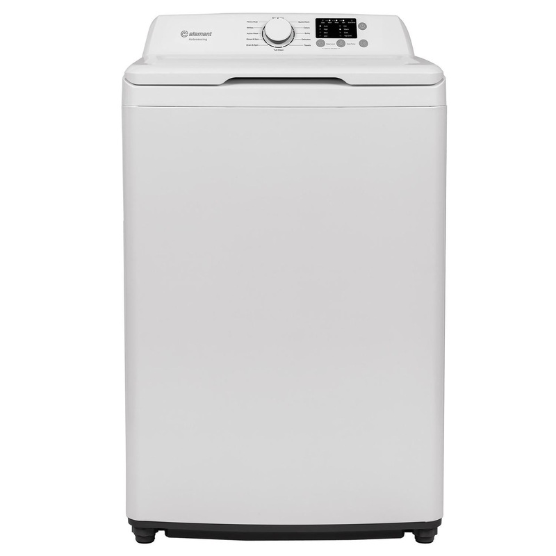 Element Appliance EATW2537CW Element Electronics 3.7 Cu. Ft. Top Load Washing Machine With Agitator – White (Eatw2537Cw)