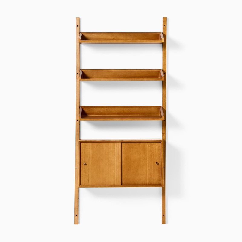 Mid-Century Modular Storage Bookshelf