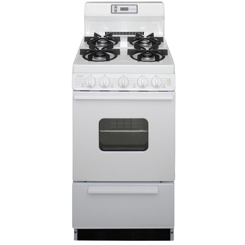 Premier SHK220OP 20 in. Freestanding Gas Range in White