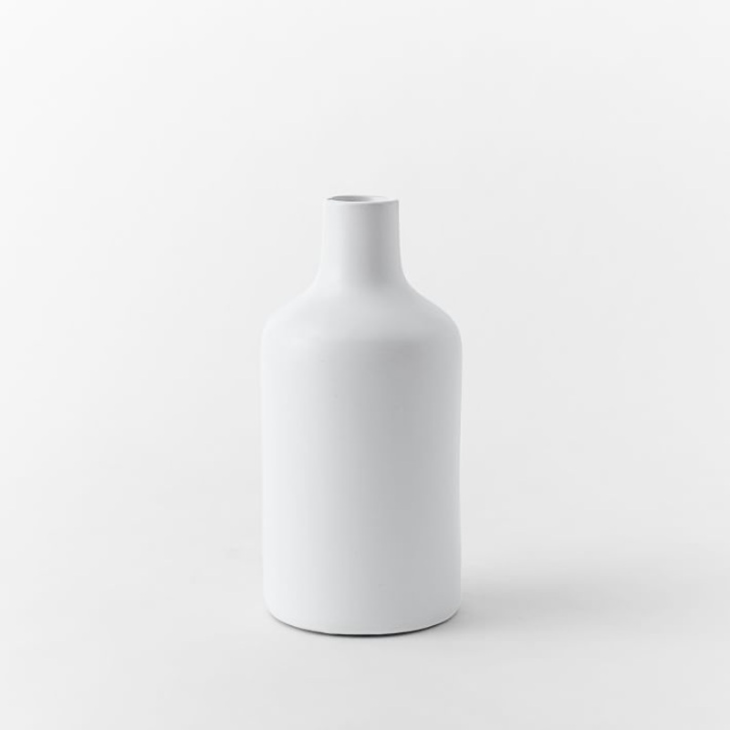 Pure White Ceramic Vases