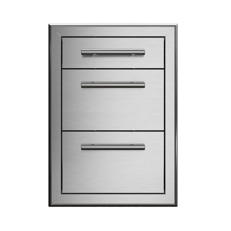 Xo Appliance XOG20DRAWER3 20″ Ss Triple Drawer