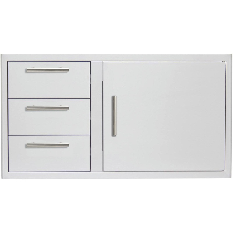 Blaze Grills BLZDDCR39LTSC Blaze 39-Inch Access Door And Triple Drawer Combo