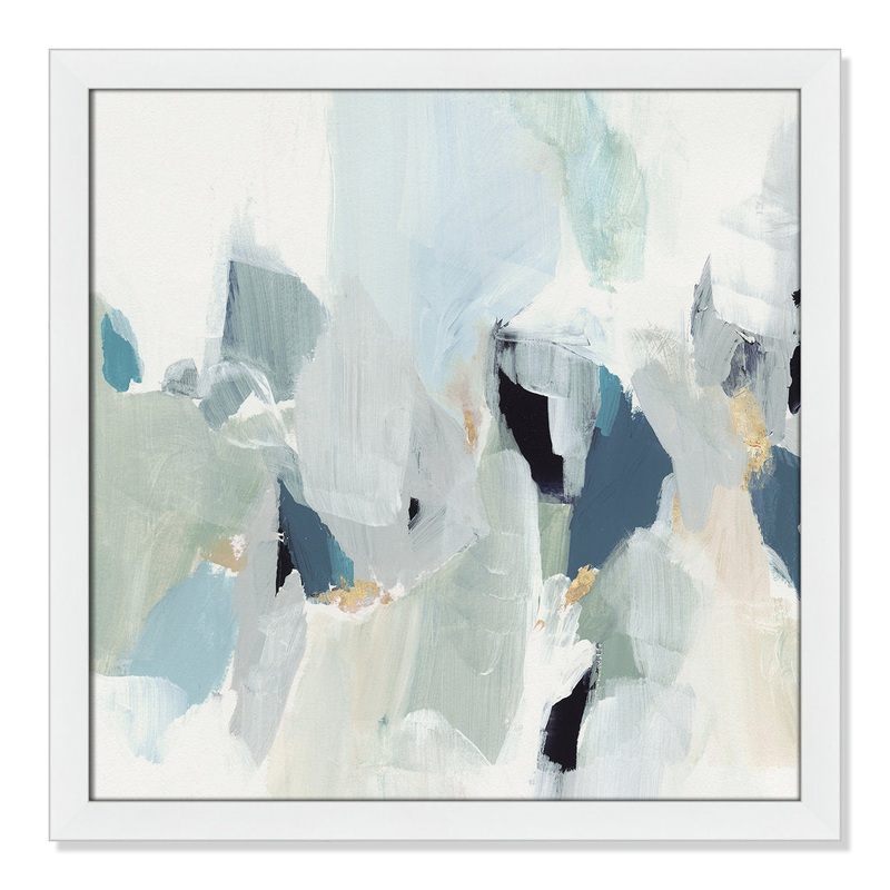 Little Talks II by Isabelle Z – Picture Frame Print on Canvas Casa Fine Arts Size: 24.5″ H x 24.5″ W x 0.75″ D Format: Satin White Picture Framed Paper