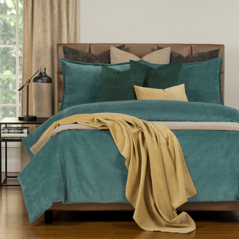 Mixology Duvet Cover & Insert Set Siscovers Color: Aubergine Size: Queen Duvet Cover + 2 Shams