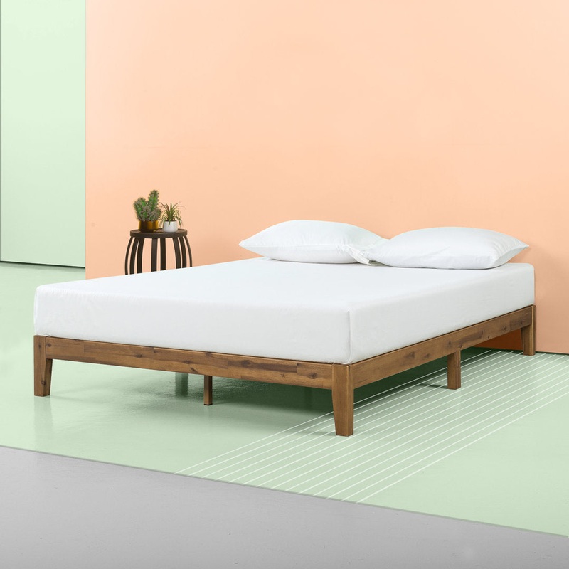 Sabir Contemporary Modern Wood Bed Millwood Pines Size: Full