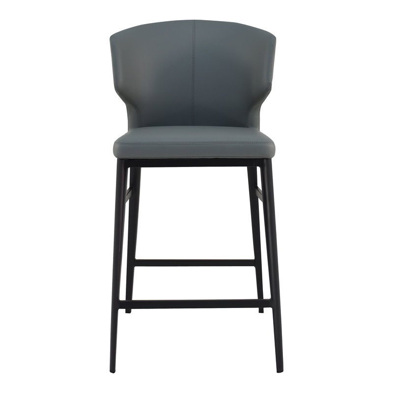 Artful Hourglass Counter Stool