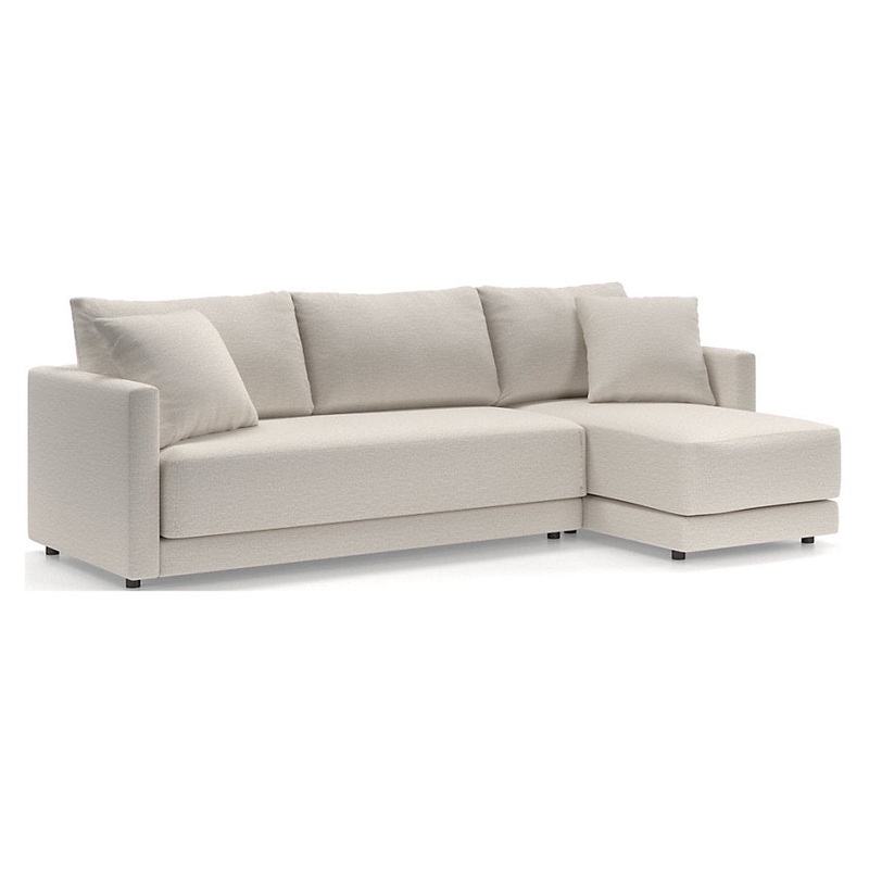 Gather 2 Piece Chaise Apartment Bench Sectional