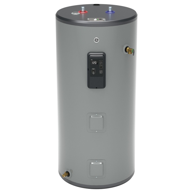 GE50S12BLM GE Smart 50 Gallon Short Electric Water Heater
