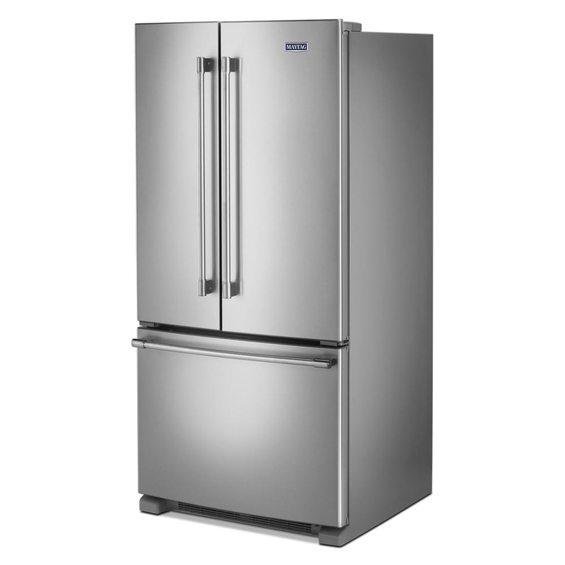 Maytag 36-Inch Wide French Door Refrigerator with Water Dispenser – 25 Cu. Ft