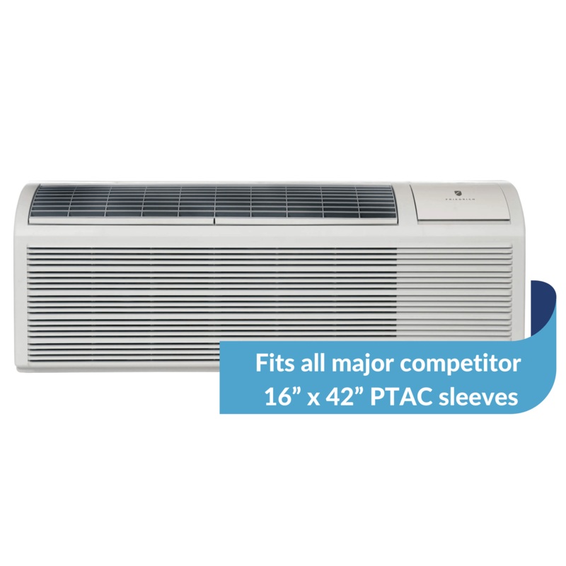 PVH09K3FC Friedrich FreshAire 9,800 BTU 230V Packaged Terminal Air Conditioner with Heat Pump